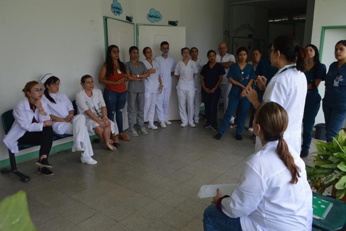 Inició campaña interna de prevención del coronavirus en el HOMO