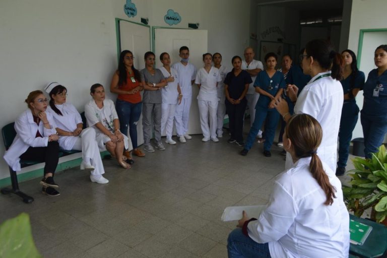 Inició campaña interna de prevención del coronavirus en el HOMO