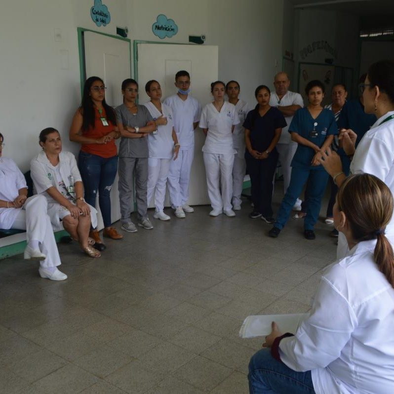 Inició campaña interna de prevención del coronavirus en el HOMO