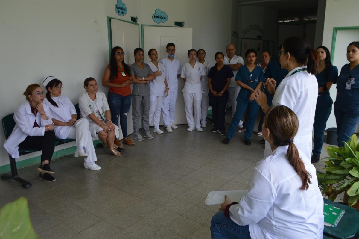 Inició campaña interna de prevención del coronavirus en el HOMO